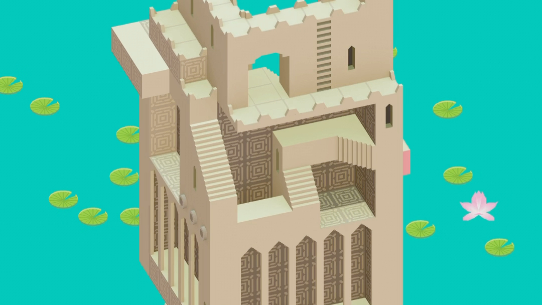 「卷の游戏」纪念碑谷第四关水宫