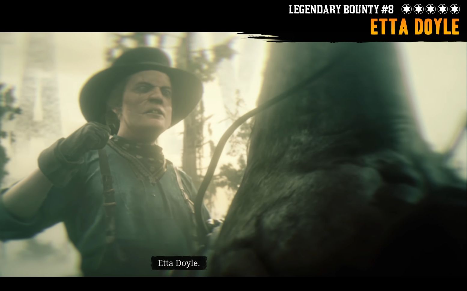 [图]Red Dead Online Legendary Bounty 8 - Etta Doyle (5-Star Difficulty - Solo)