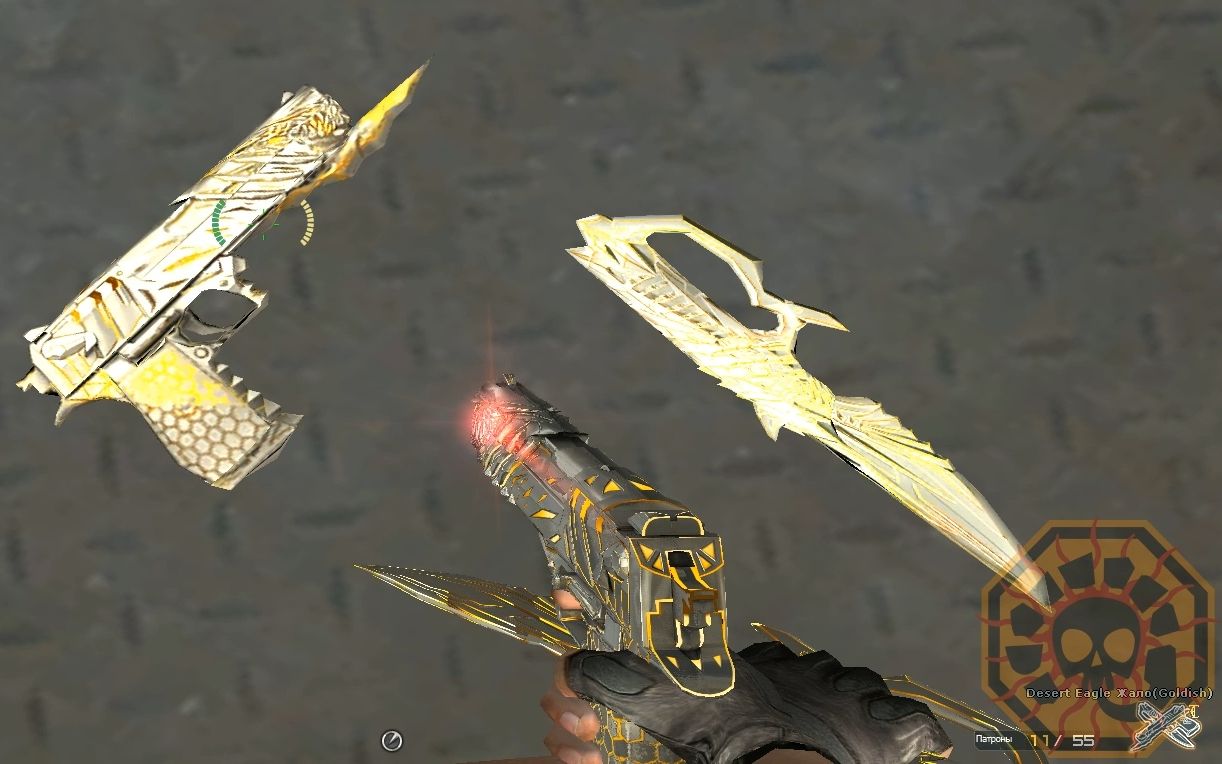 cf新闻修罗耀金皮肤deserteaglebornbeastgoldishskin穿越火线俄服