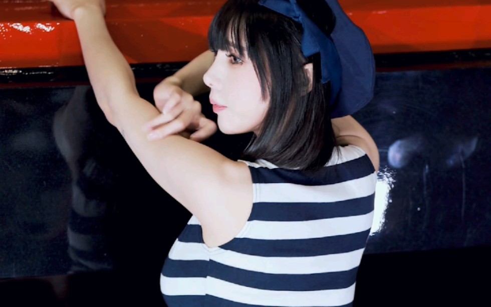 赛车模特宋珠儿song jooa 直拍@2022釜山国际游艇展_哔哩哔哩_bili