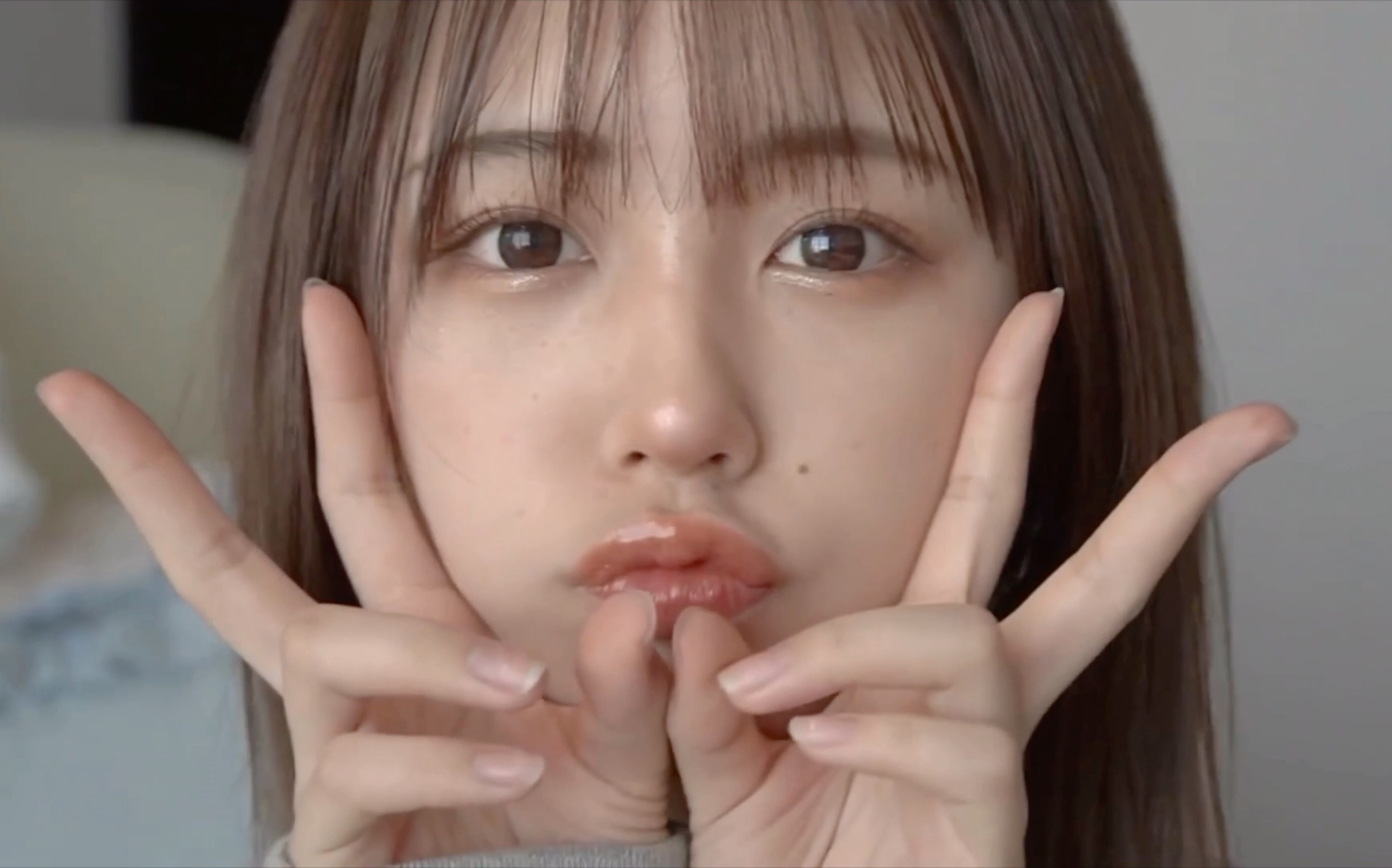 日本可爱女生奈叶vlog 每日妆黎明前的一天_哔哩哔哩 (゜-゜)つロ