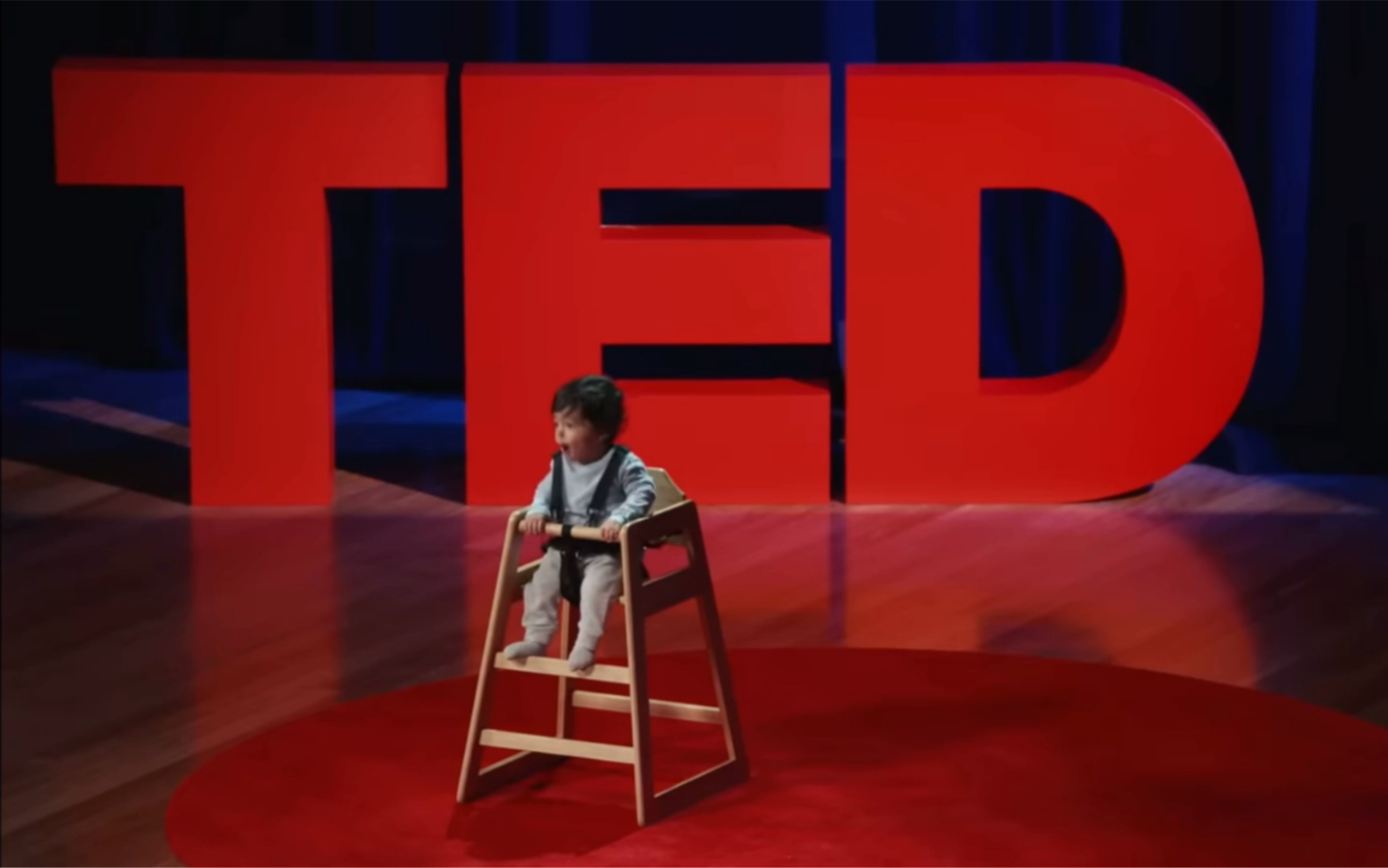 [图]TED（全英文）演讲史上最年轻的的演讲者之一，父母与孩子之间的亲子陪伴对孩子的成长是多么的重要。