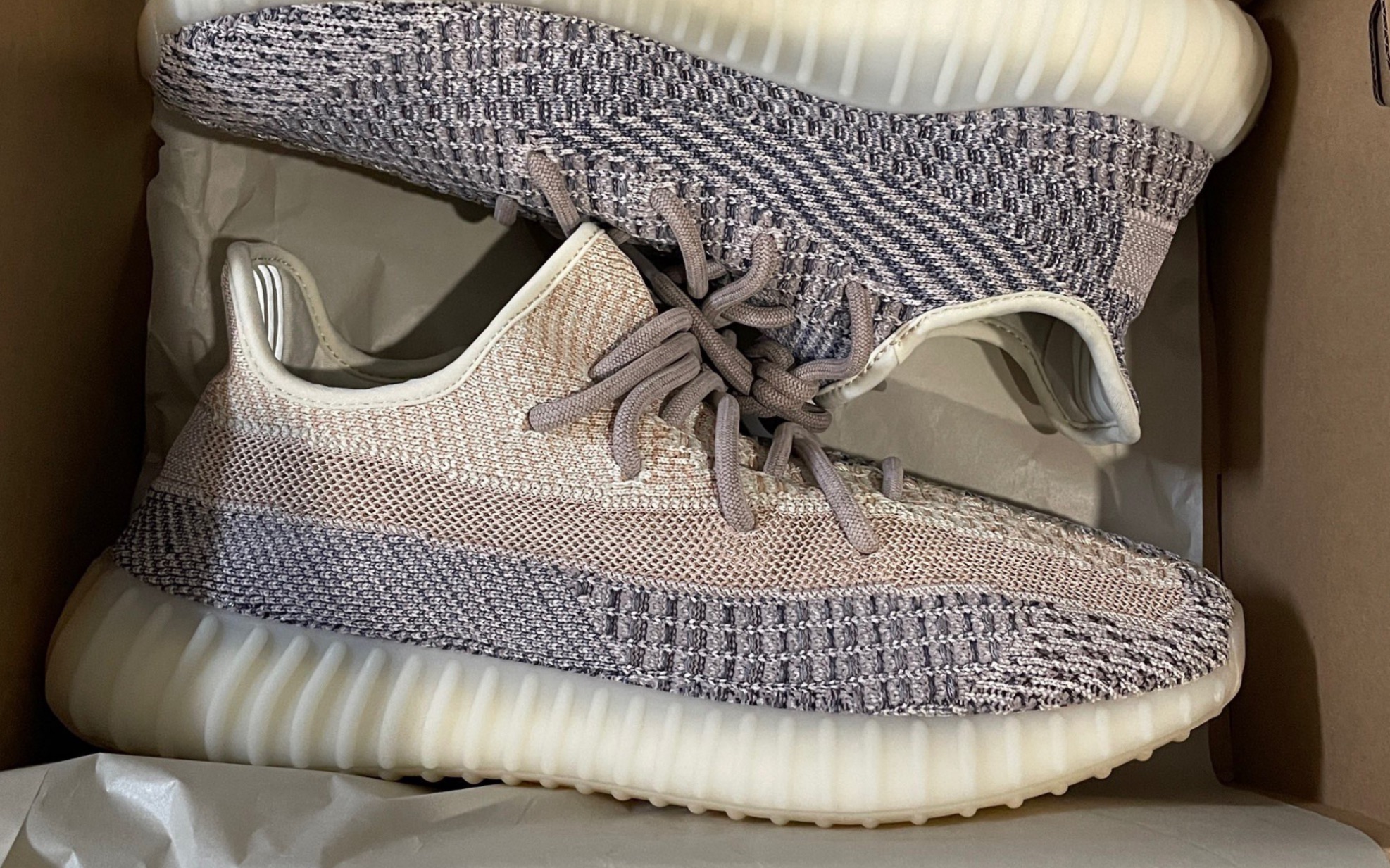 灰珍珠 yeezy 350 v2 上脚 颜值清爽百搭!真香350又来了!