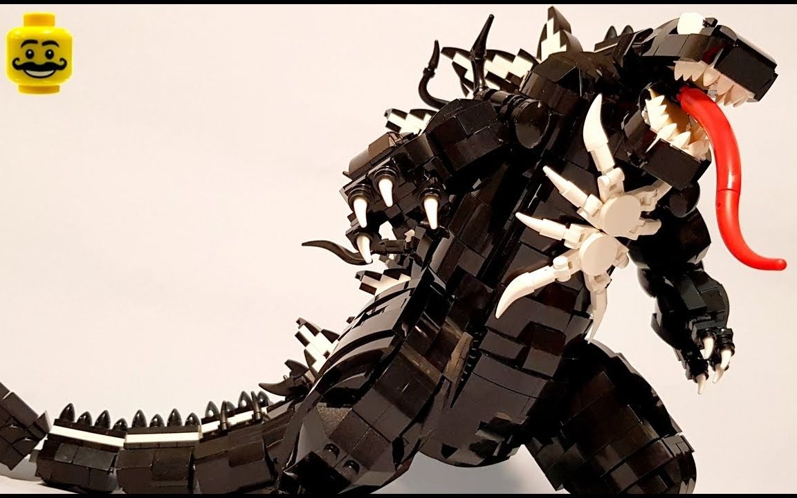 乐高moc教程 venomzilla怪兽 拼搭指南