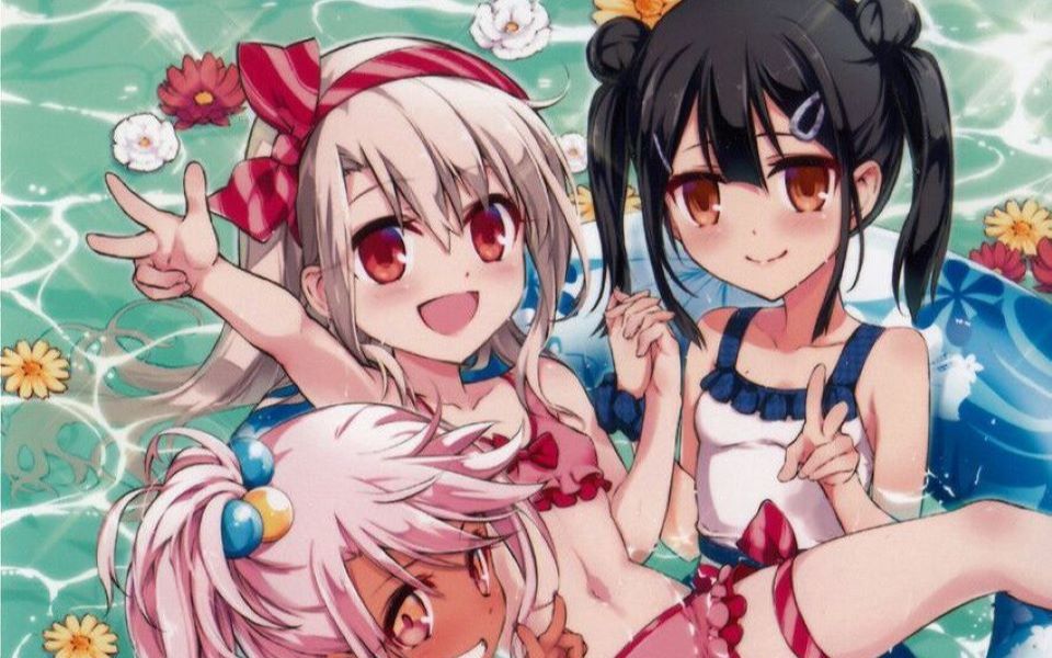 【fgo疯人院/伊莉雅庆生】泳装伊莉雅单挑监狱塔 两个月的努力只想与