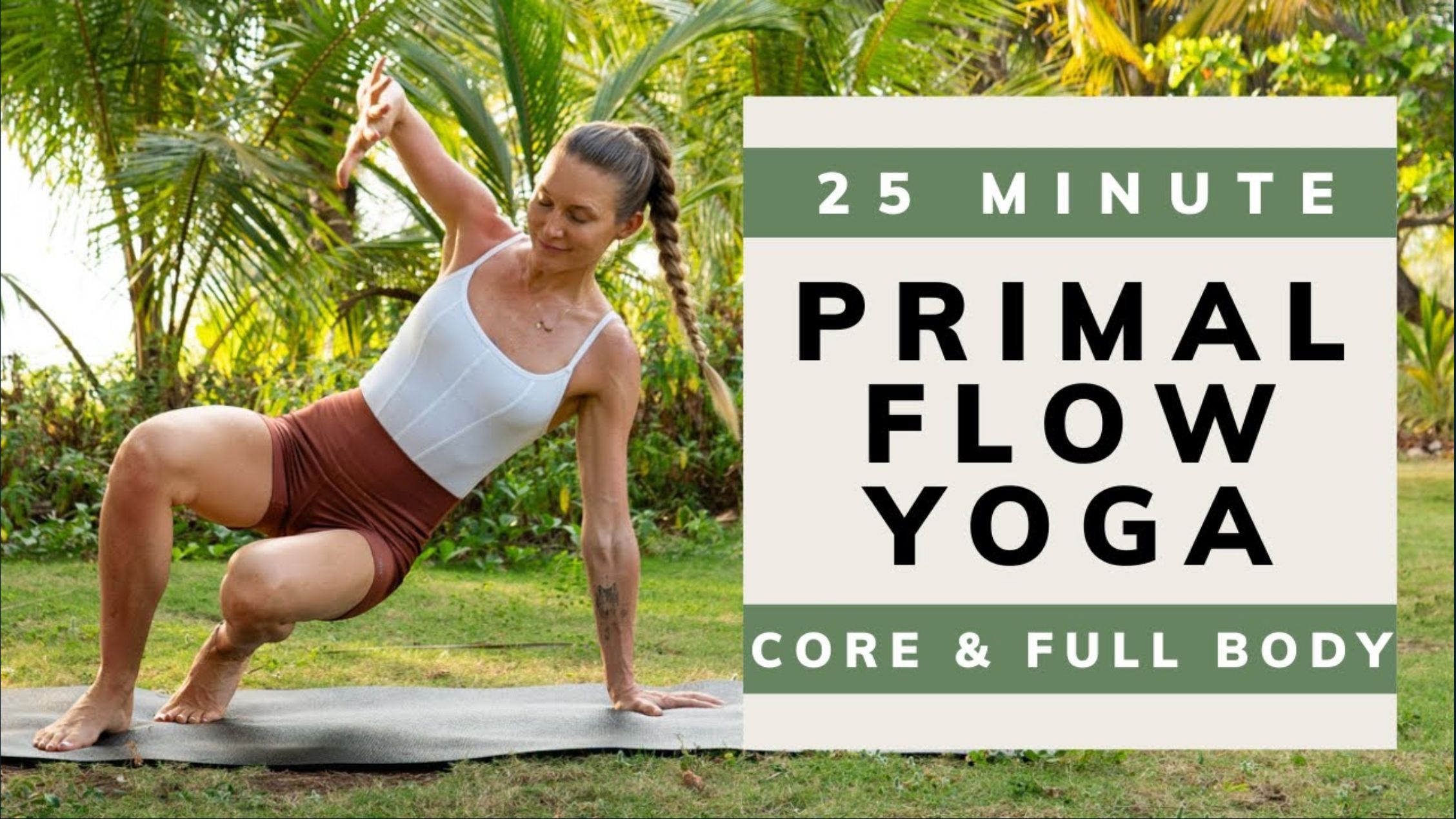 【move with ivy】primal flow yoga|day 3|25分钟全身肌耐力训练&