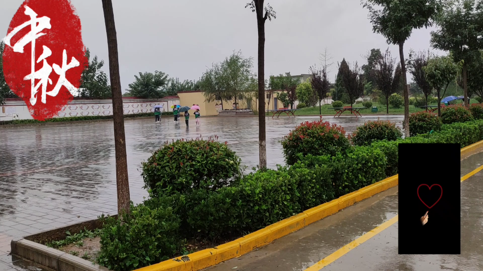 [图]我与清风皆过客，唯有秋雨恋红尘