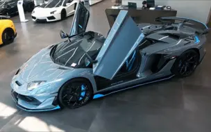 Download Video: 兰博基尼 Aventador SVJ Roadster