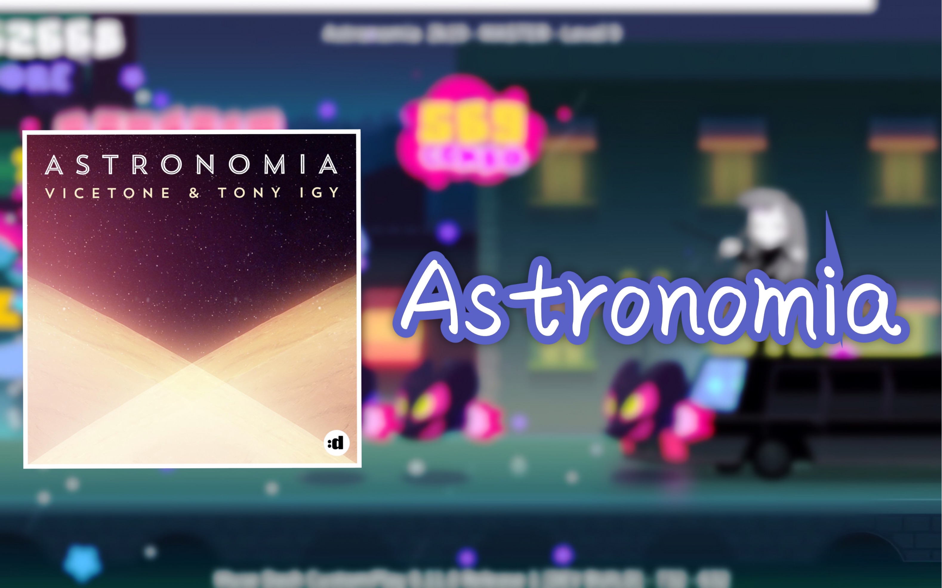 [图]【Muse Dash自制】Astronomia 2k19 自制谱预览