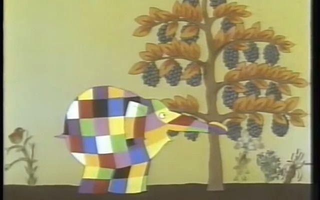 花格子大象艾玛 英文绘本动画版 Elmer the patchwork elephant哔哩哔哩bilibili