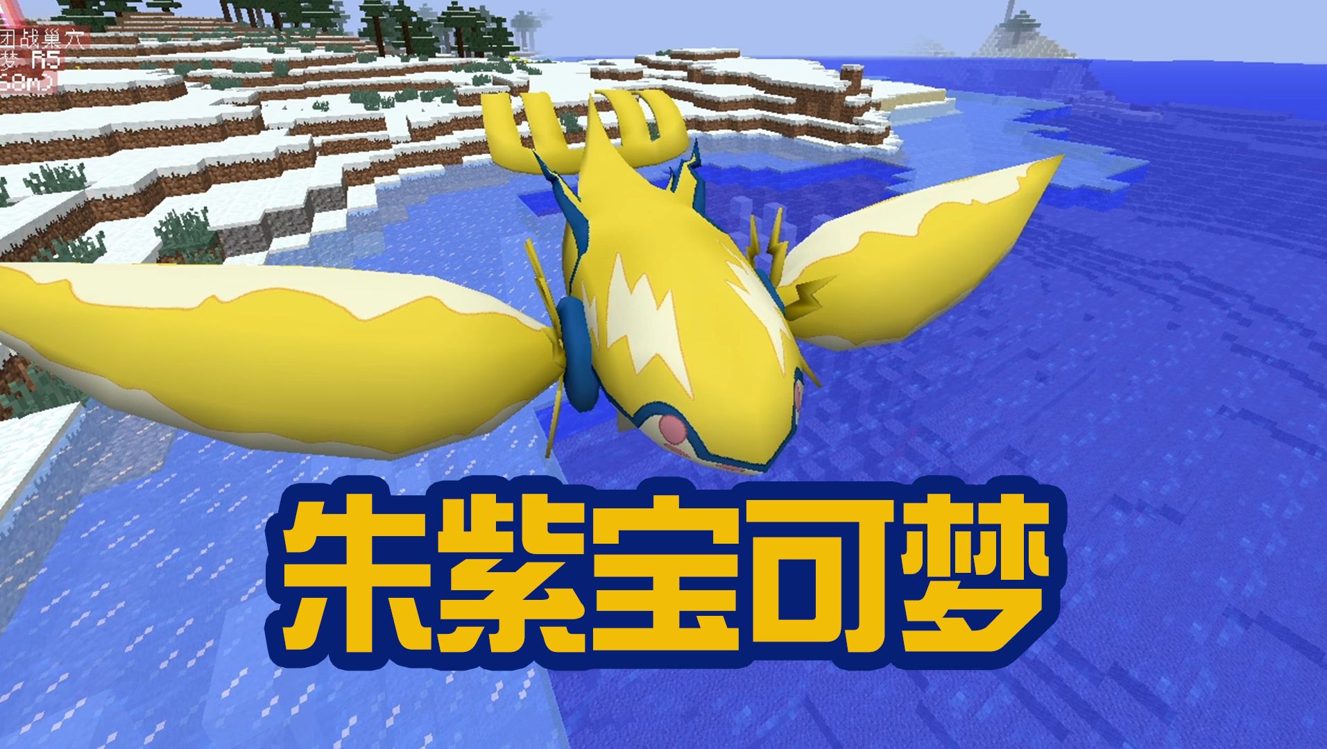 朱紫宝可梦之会飞的极品盖欧卡!