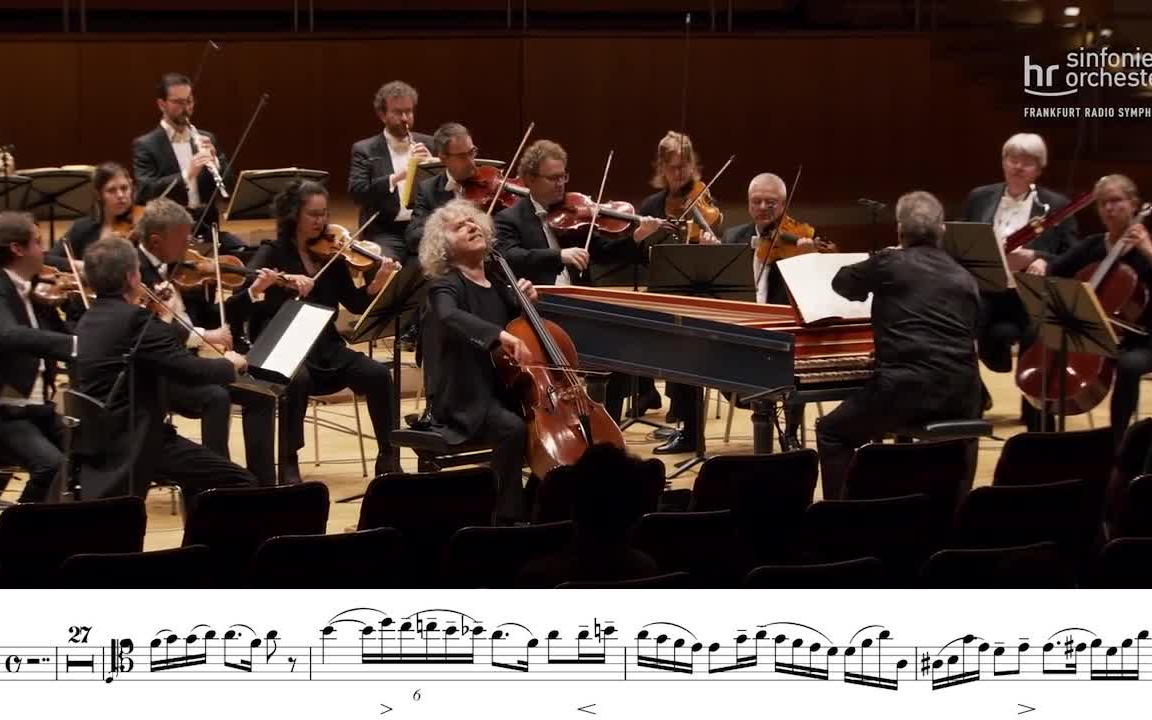 [图]【曲谱同步】海顿D大调大提琴协奏曲 高清高音质海D haydn d major cello concerto Steven Isserlis