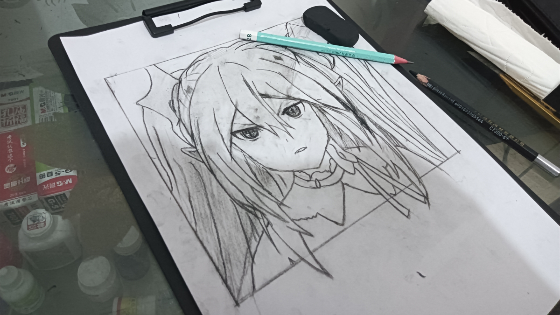 坚持绘画 克鲁鲁