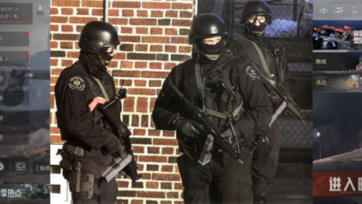 上世纪90年代美国特警