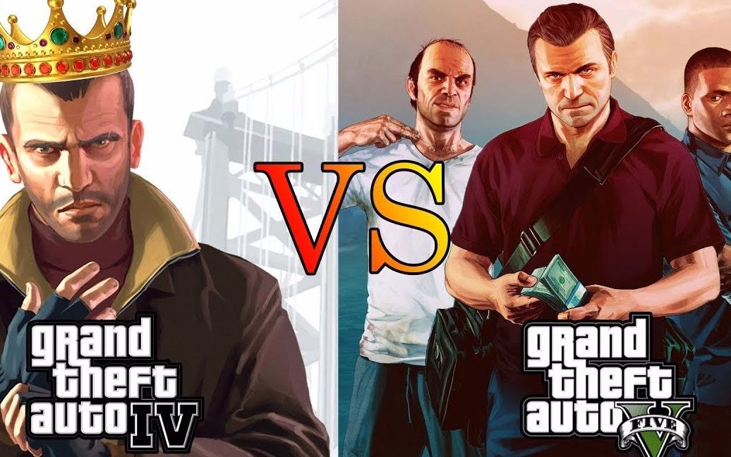 gta4nbgta5与gta4的一些细节对比