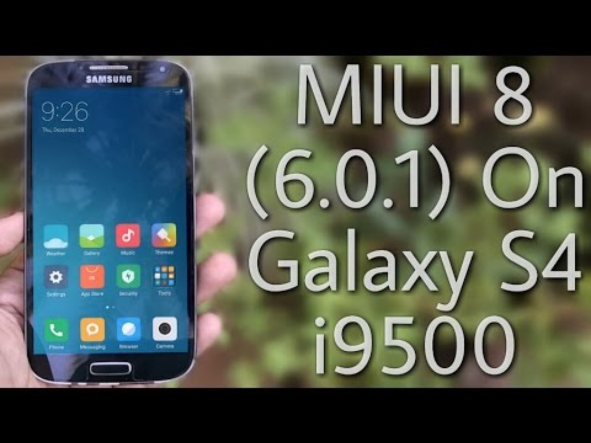 三星s4刷入MIUI8 ROM体验