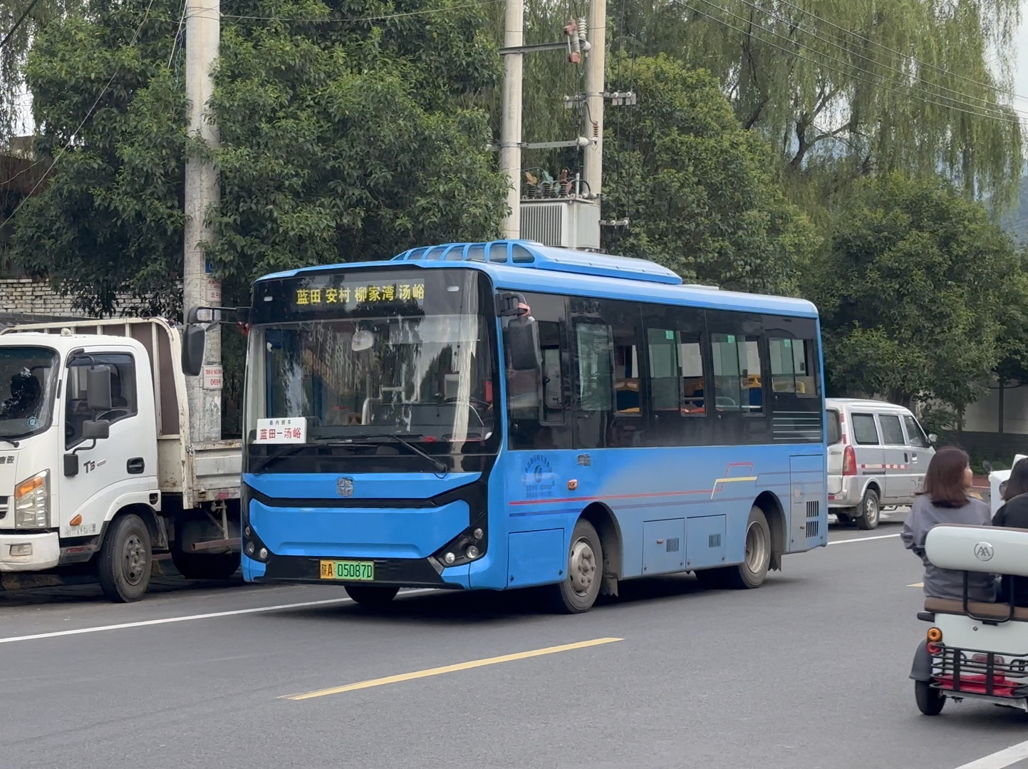 西安蓝田县际班车