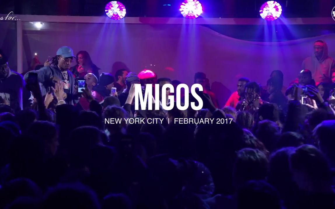 [图]【Migos】Perform "Bad And Boujee" And "T-Shirt" At Boiler Room