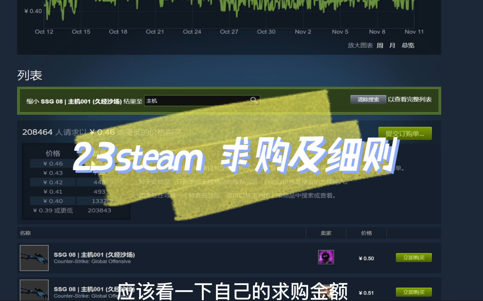 2.3steam求购及细则哔哩哔哩bilibili