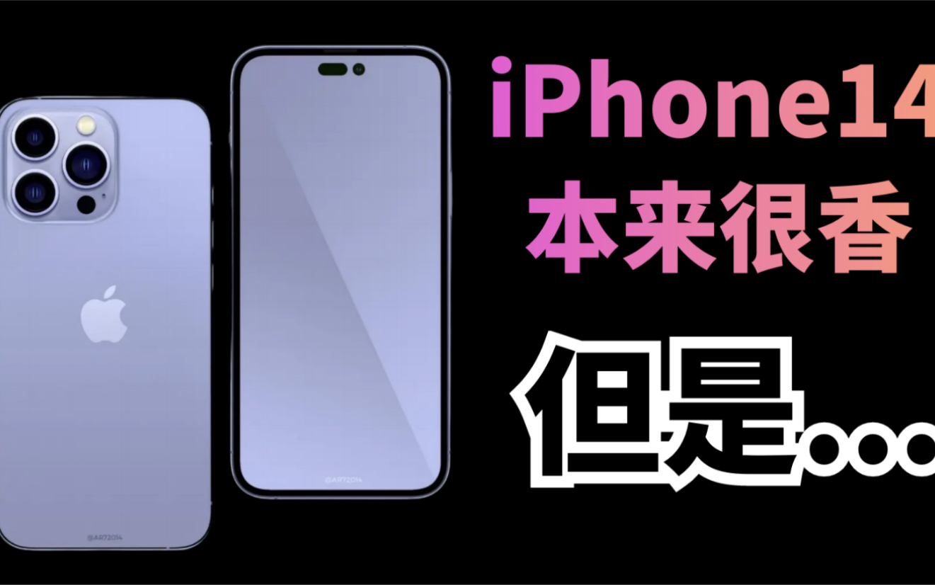 iPhone14本来很香,一则消息传出,让果粉纠结了哔哩哔哩bilibili