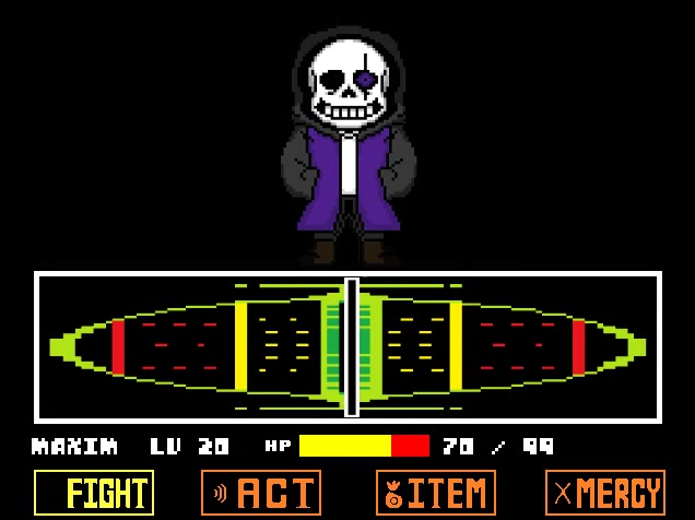 【中下质量同人】epic!sans fight无药通关
