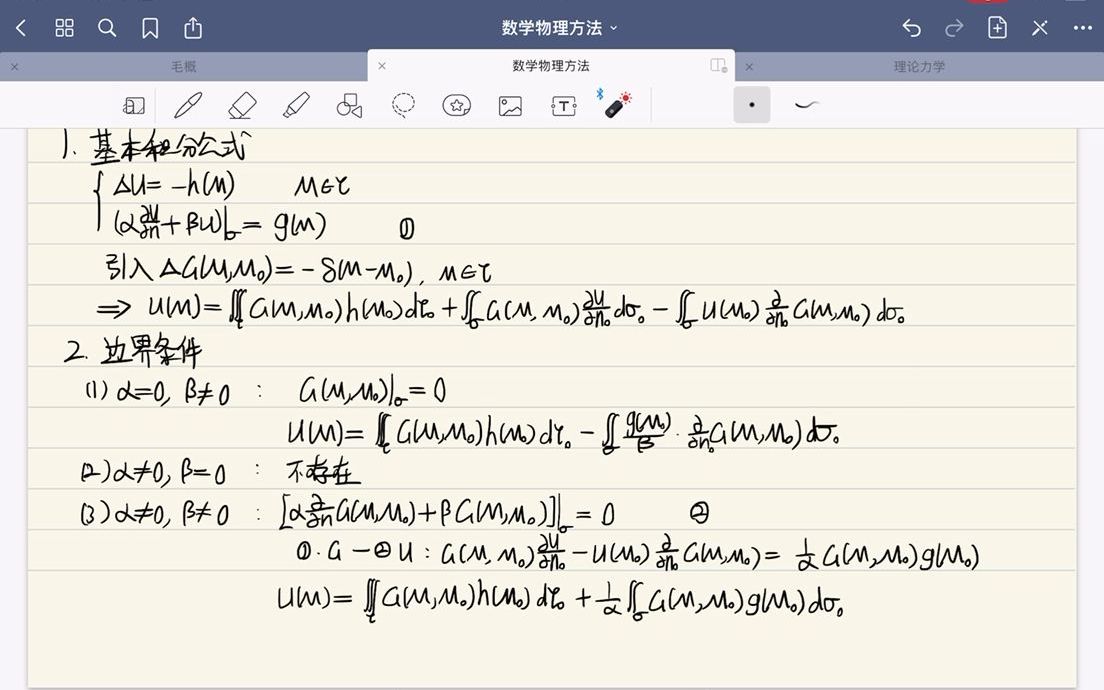 [期末复习]数理物理方法格林函数哔哩哔哩bilibili