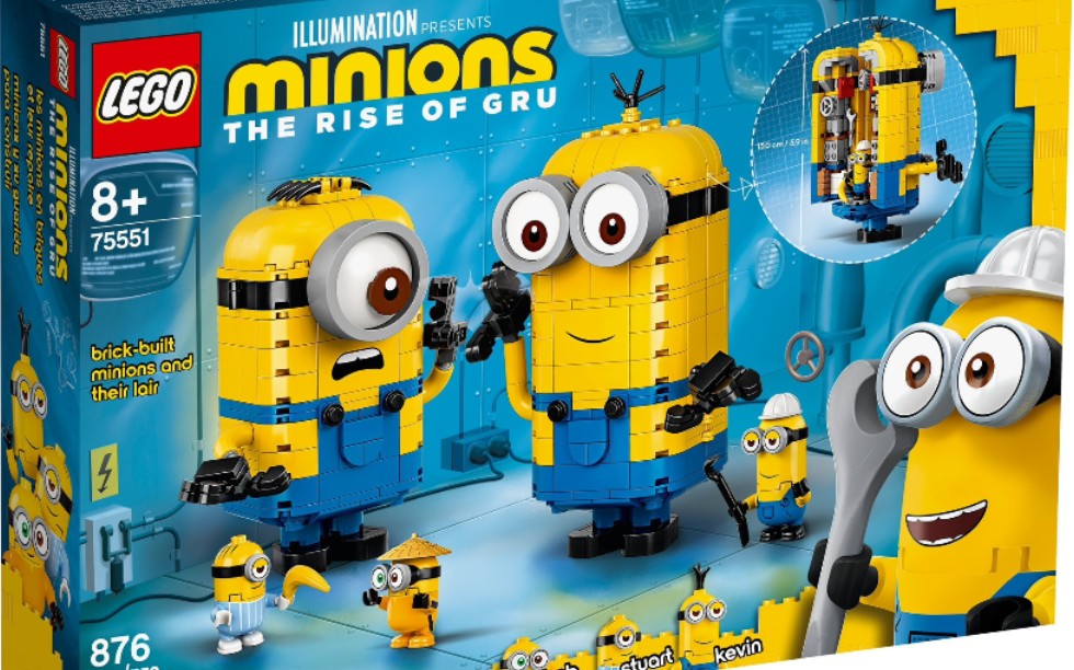 乐高小黄人75551小黄人和他们的基地速组评测