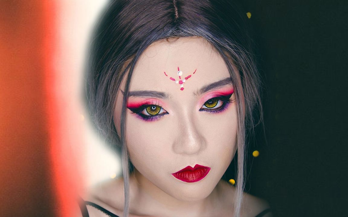 古风妆容-苏妲己||youtube_哔哩哔哩 (゜-゜)つロ 干杯~-bilibili