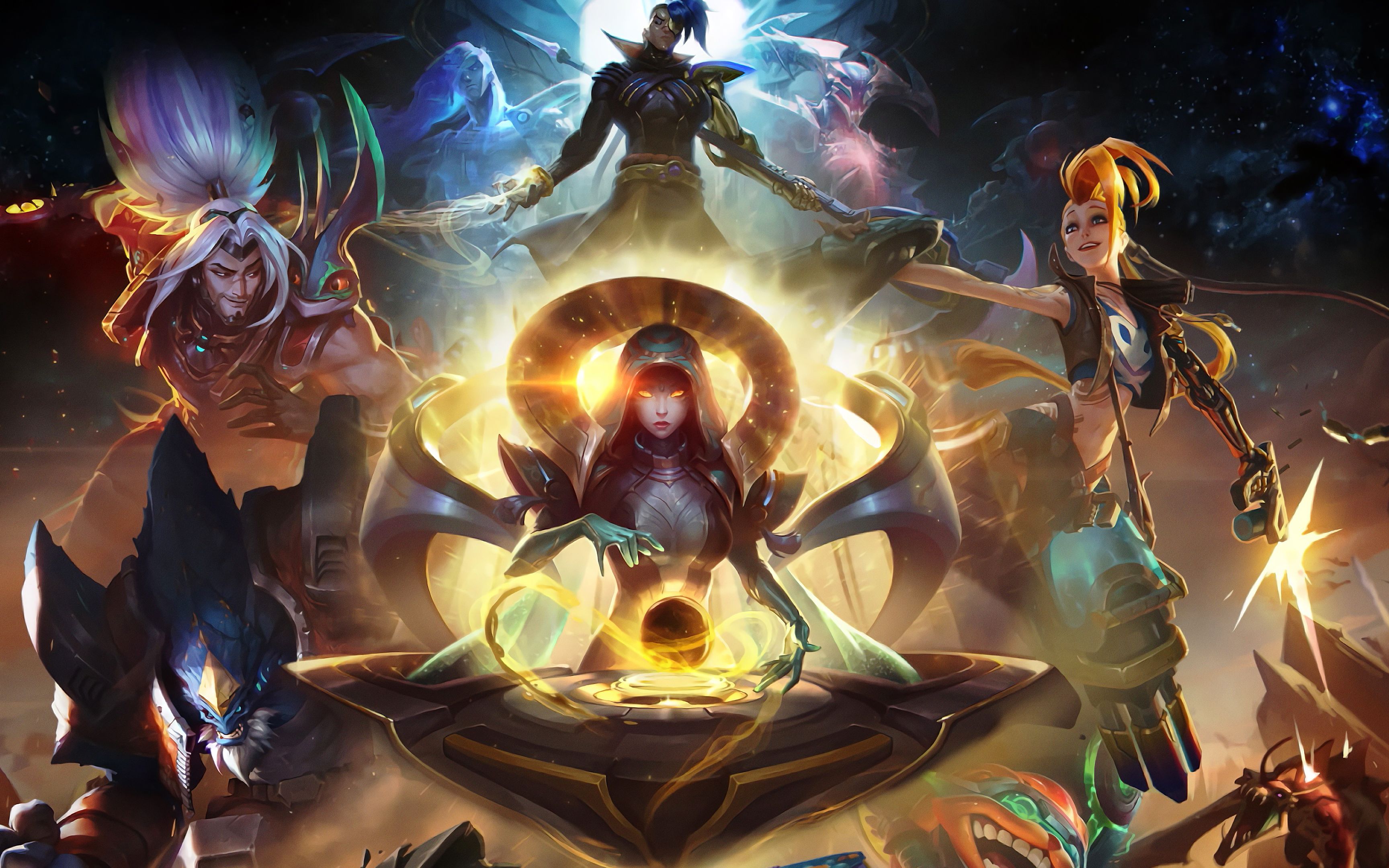 【英雄联盟】cg燃向混剪#极品画质#终有一日,我的天才定会得到理解