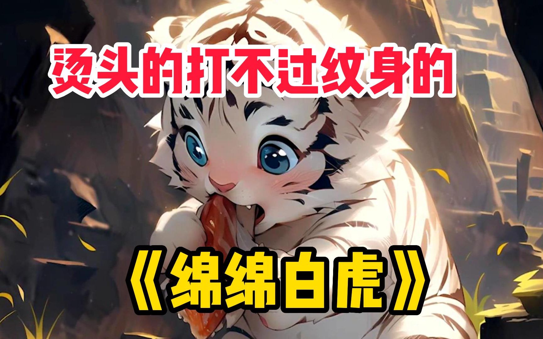 【绵绵白虎】都说烫头的打不过纹身的,我重生后变成了一头小白虎,不过