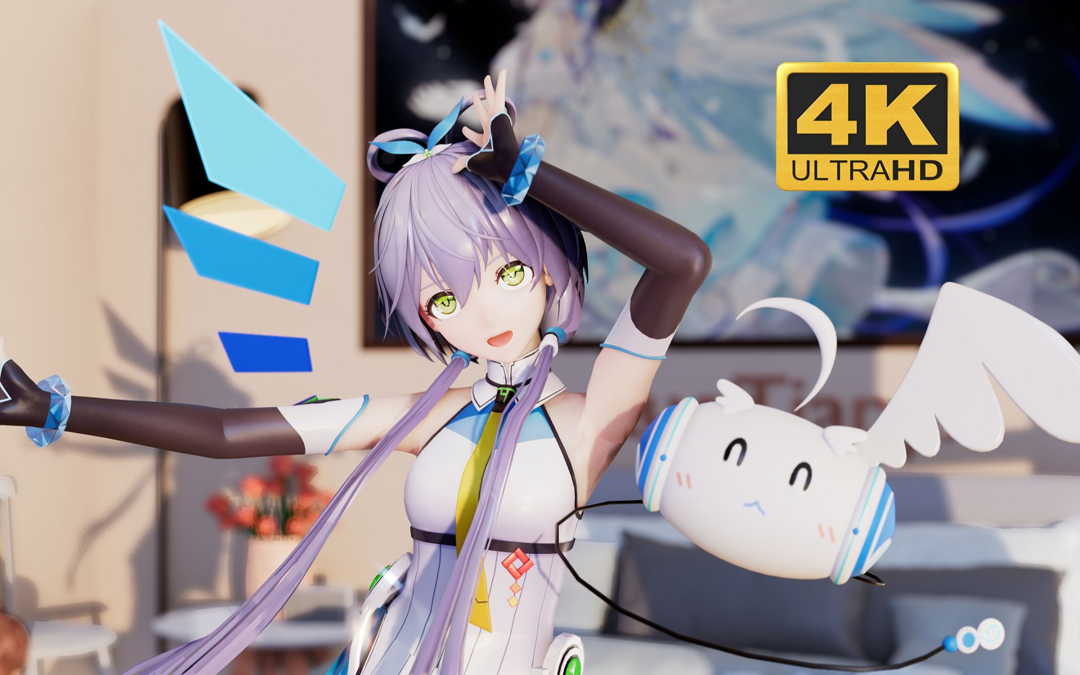 【mmd 4k】78流★群meteor stream78[洛天依v4模型]