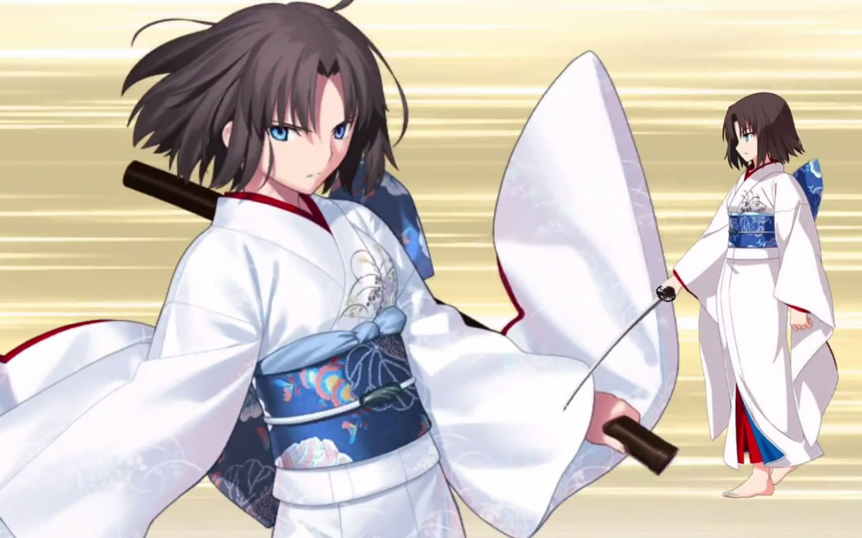 【fgo】剑阶两仪式(cv:坂本真绫)新宝具 新ex 新技能放出动画