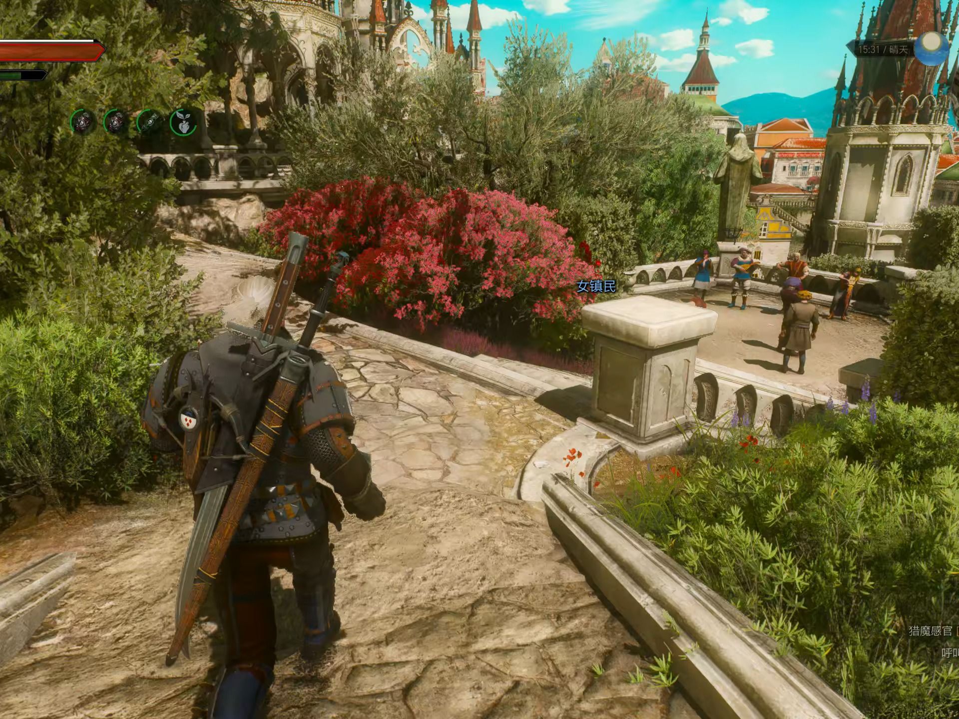 巫师3陶森特公国 光线追踪开