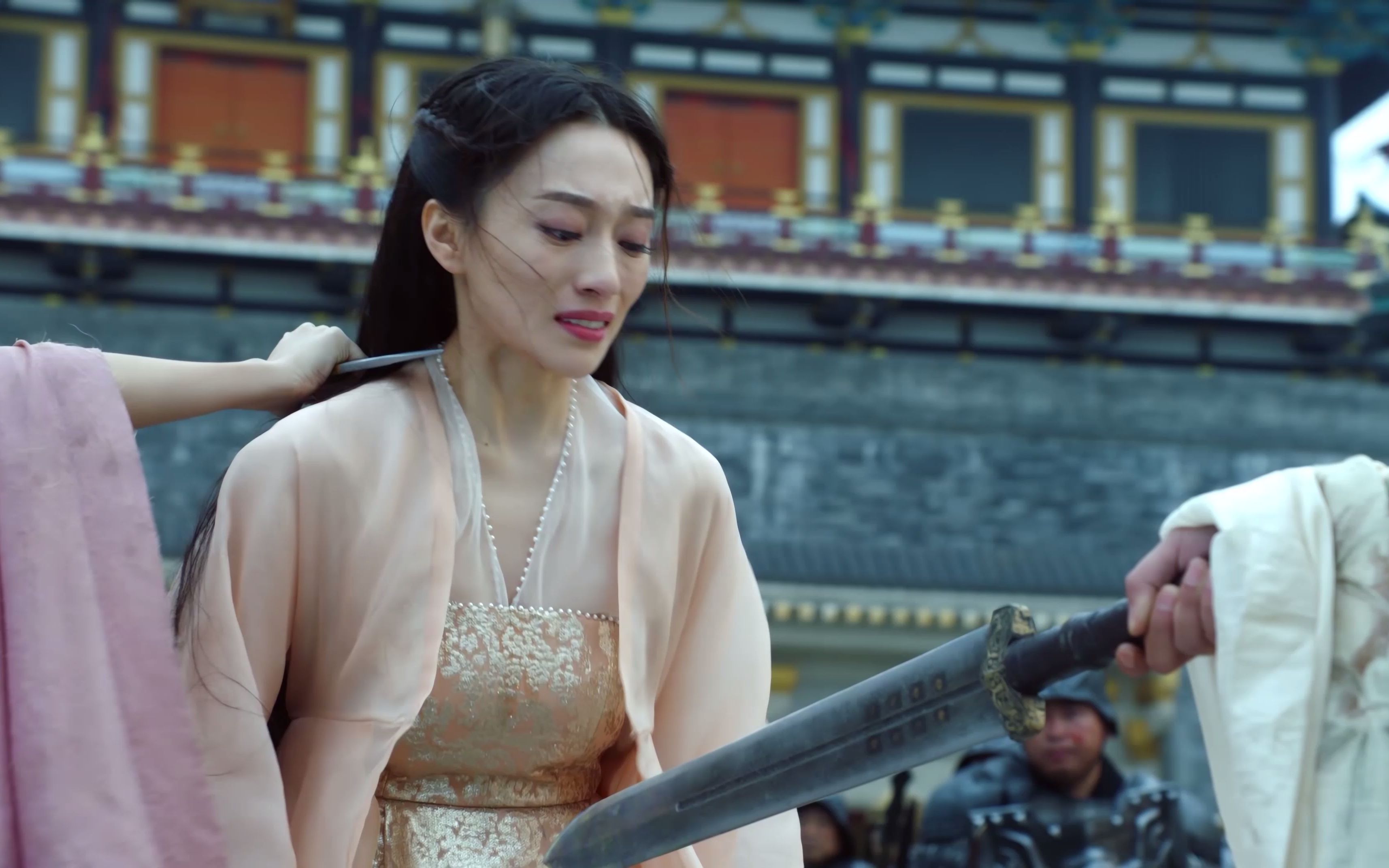 【4k】丽人行-冷甲红妆 花落弥香