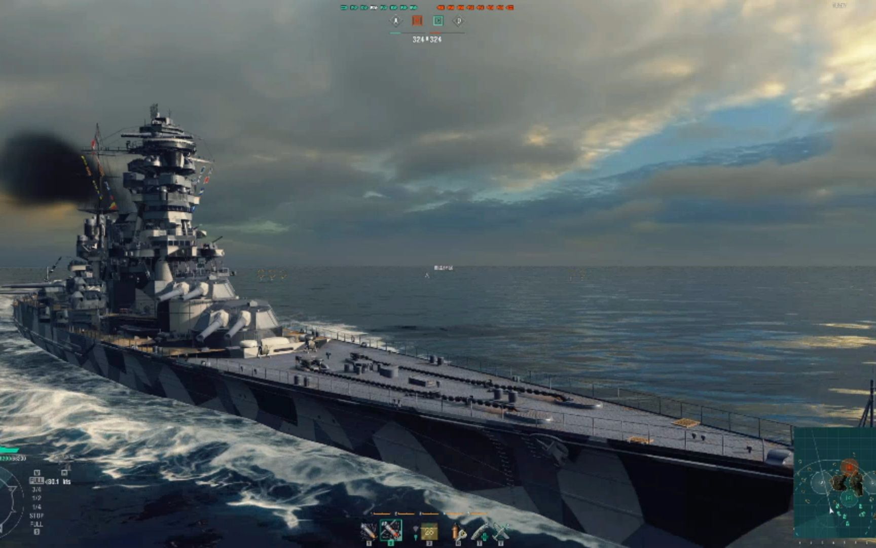 战舰世界——重樱之花:高速战舰纪伊防空特化型