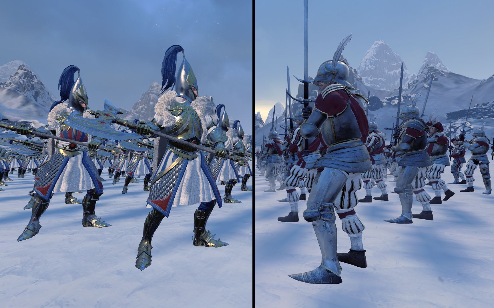 全面战争:战锤2 sfo测试 白狮禁卫 vs帝国之花