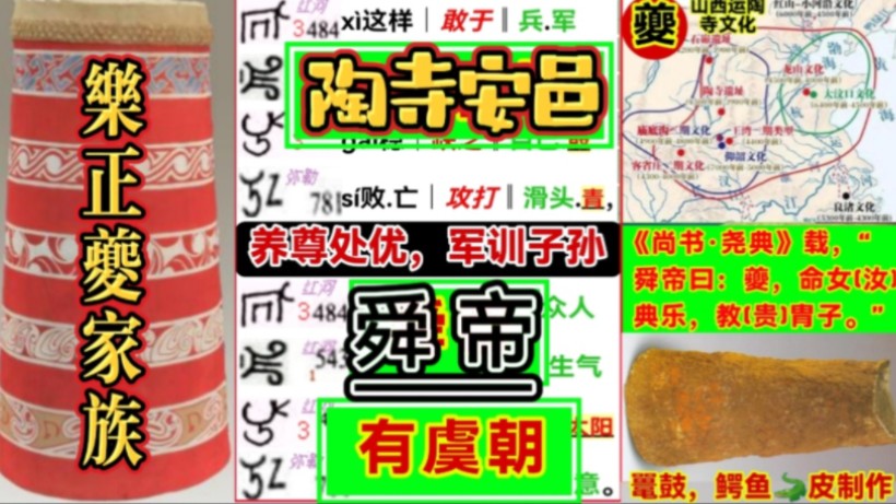 历史遗留问题大了!夏朝叫李学勤、何驽搞没有了.史载舜禹启皆都安邑/山西陶寺古城哔哩哔哩bilibili