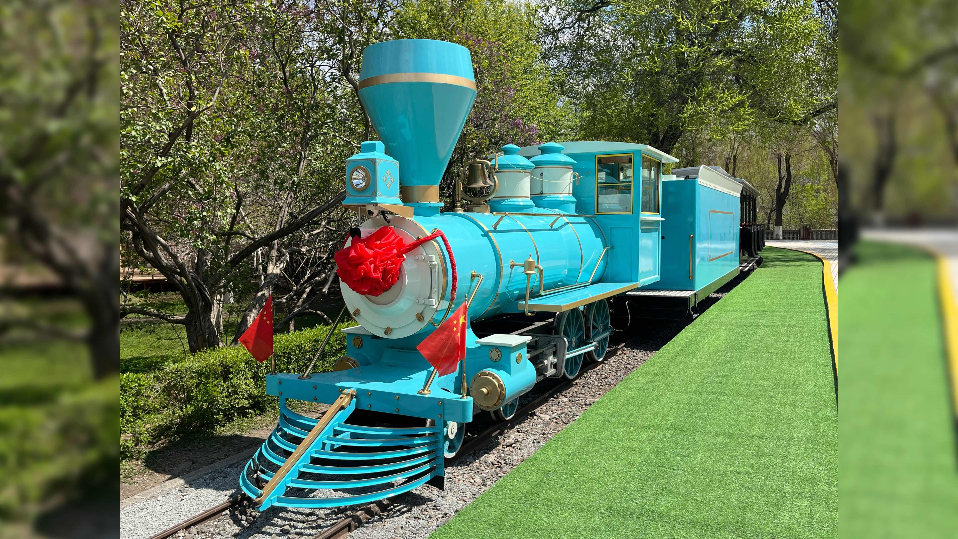 哈尔滨儿童公园小火车的替补队员!