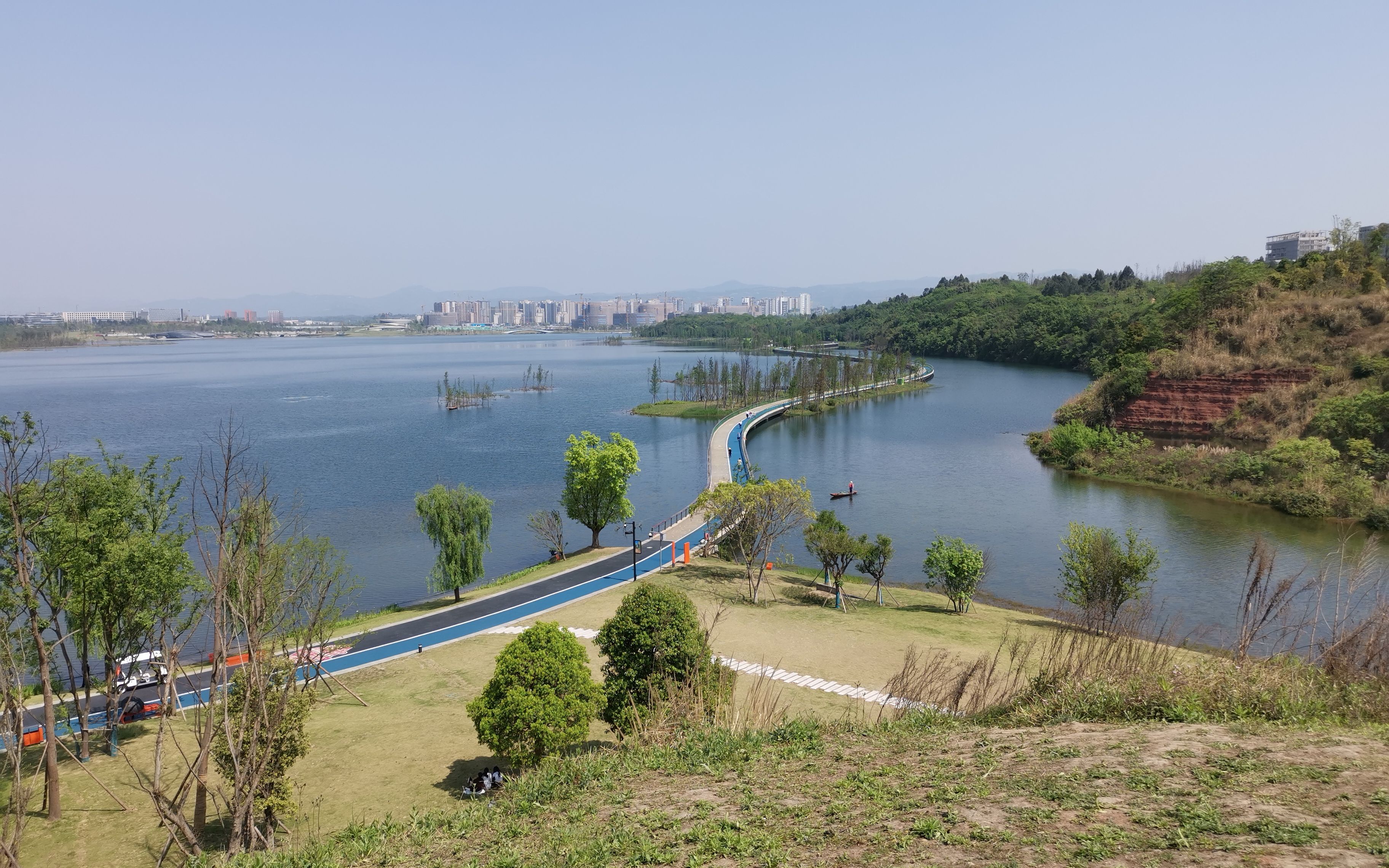 兴隆湖景点图图片