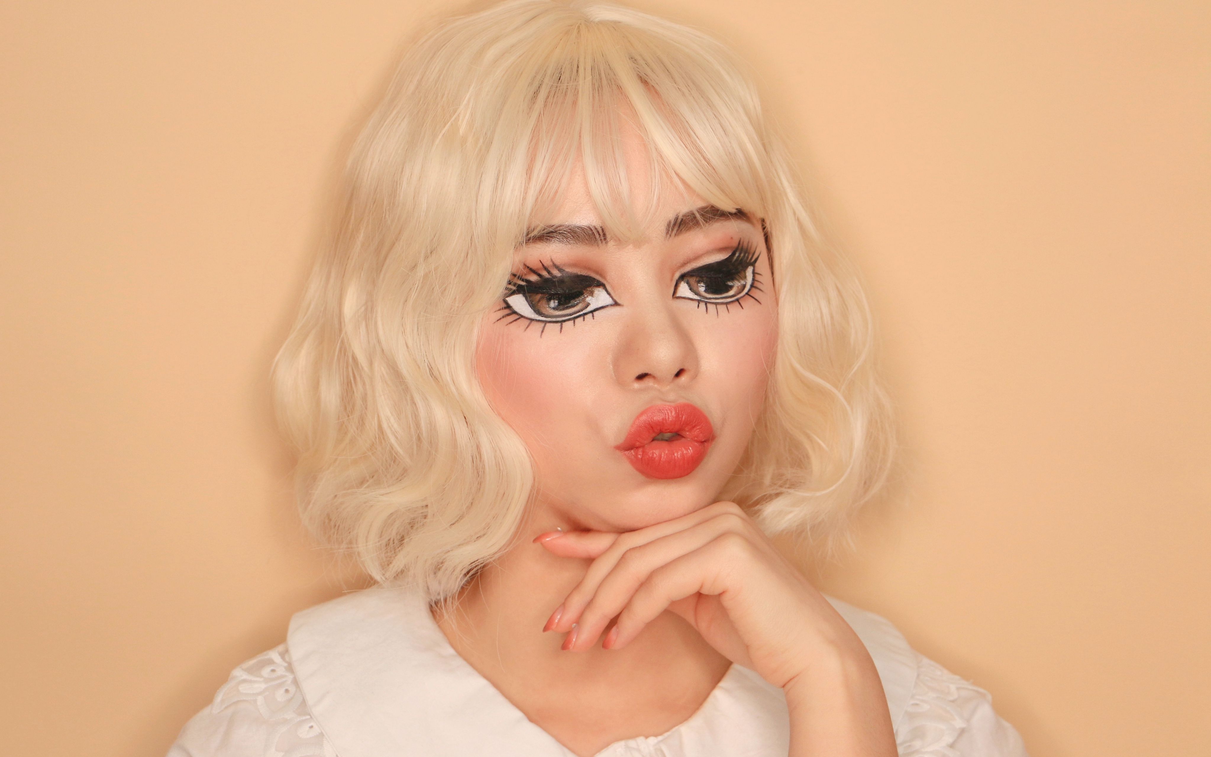 巴兹娃娃仿妆 / bratz doll make up_哔哩哔哩 (゜-゜)つロ 干杯