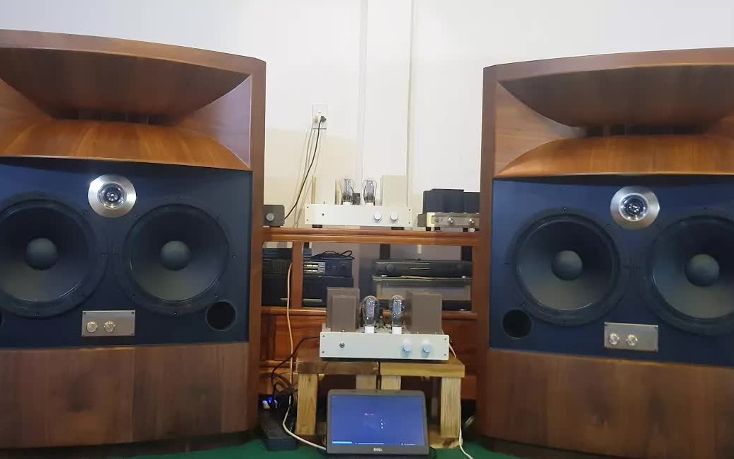 redesigner High End  Lansing 4116A test with 300B  Best Speakers ever ( clip0哔哩哔哩bilibili