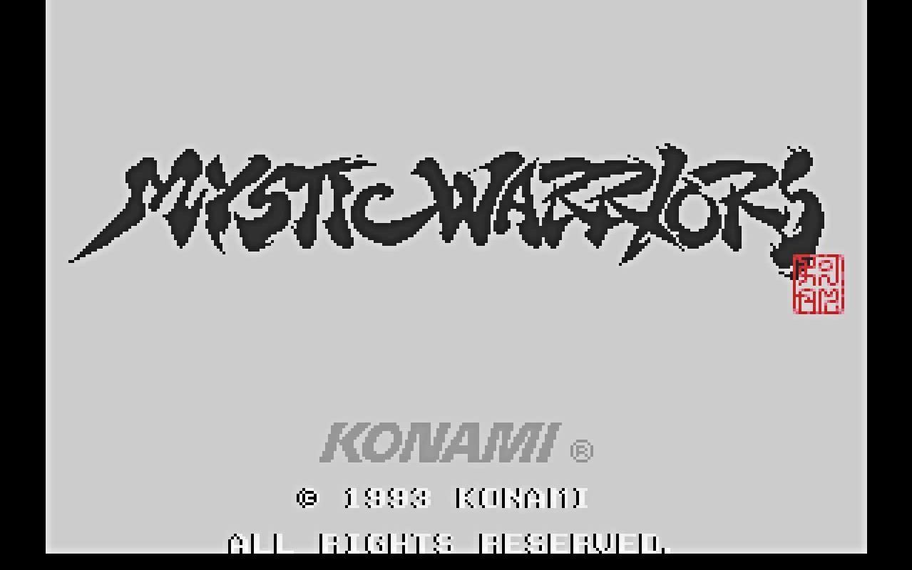 [图]怒之忍者 Mystic Warriors OST