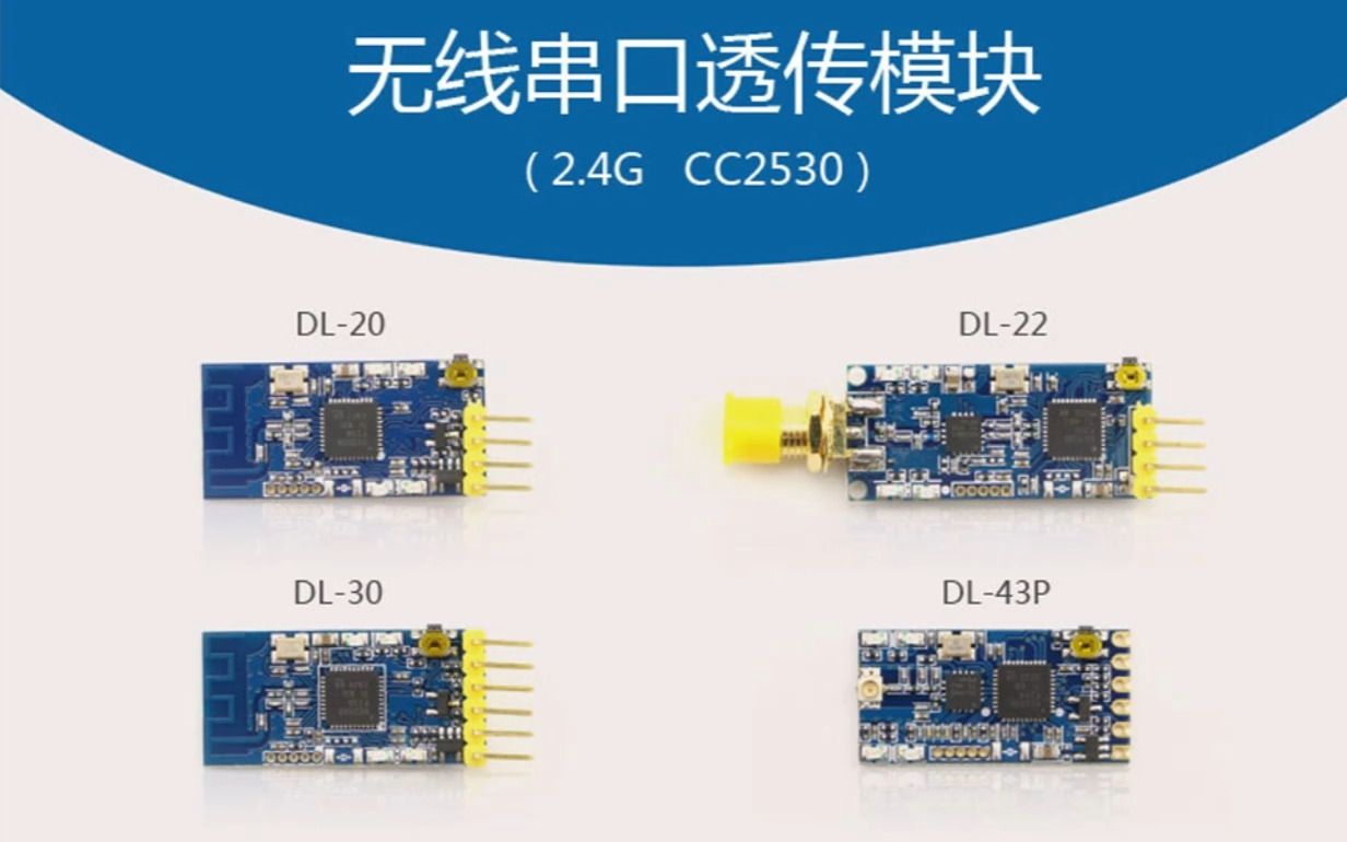 2.4G zigbee CC2530无线串口透传模块哔哩哔哩bilibili