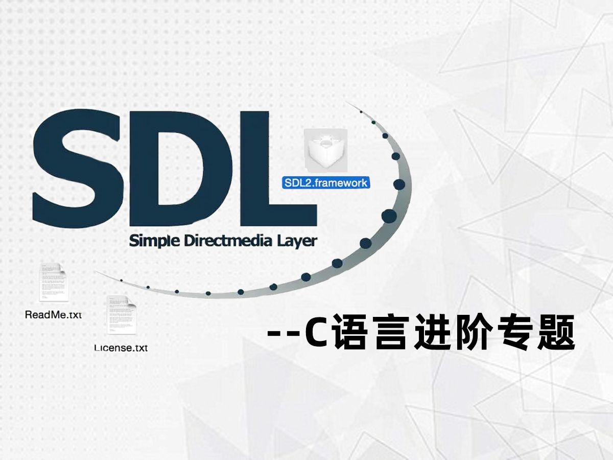 【C语言进阶】SDL图形库的配置和使用教程!保姆级教程,带你从入门到超神!哔哩哔哩bilibili