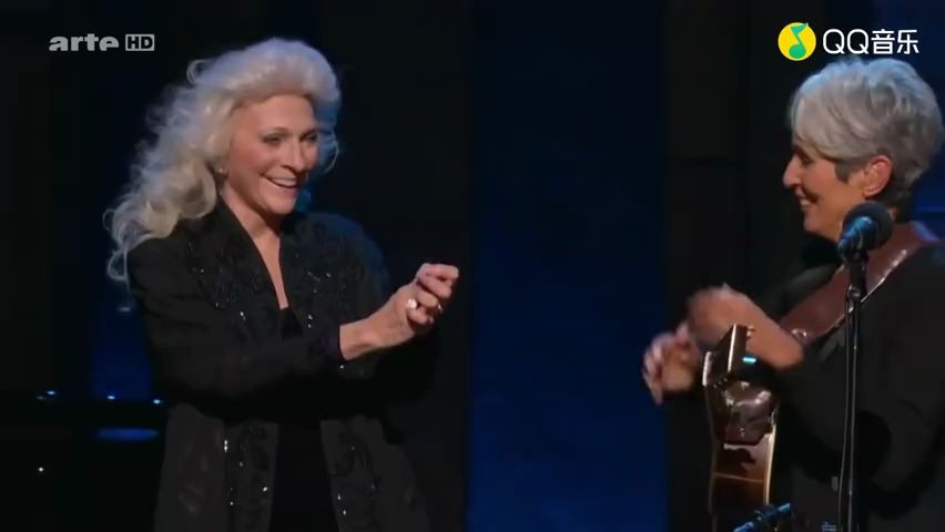 [图]美国民谣女皇琼·贝兹（Joan Baez）75岁生日庆典精彩演出Diamond and Rust