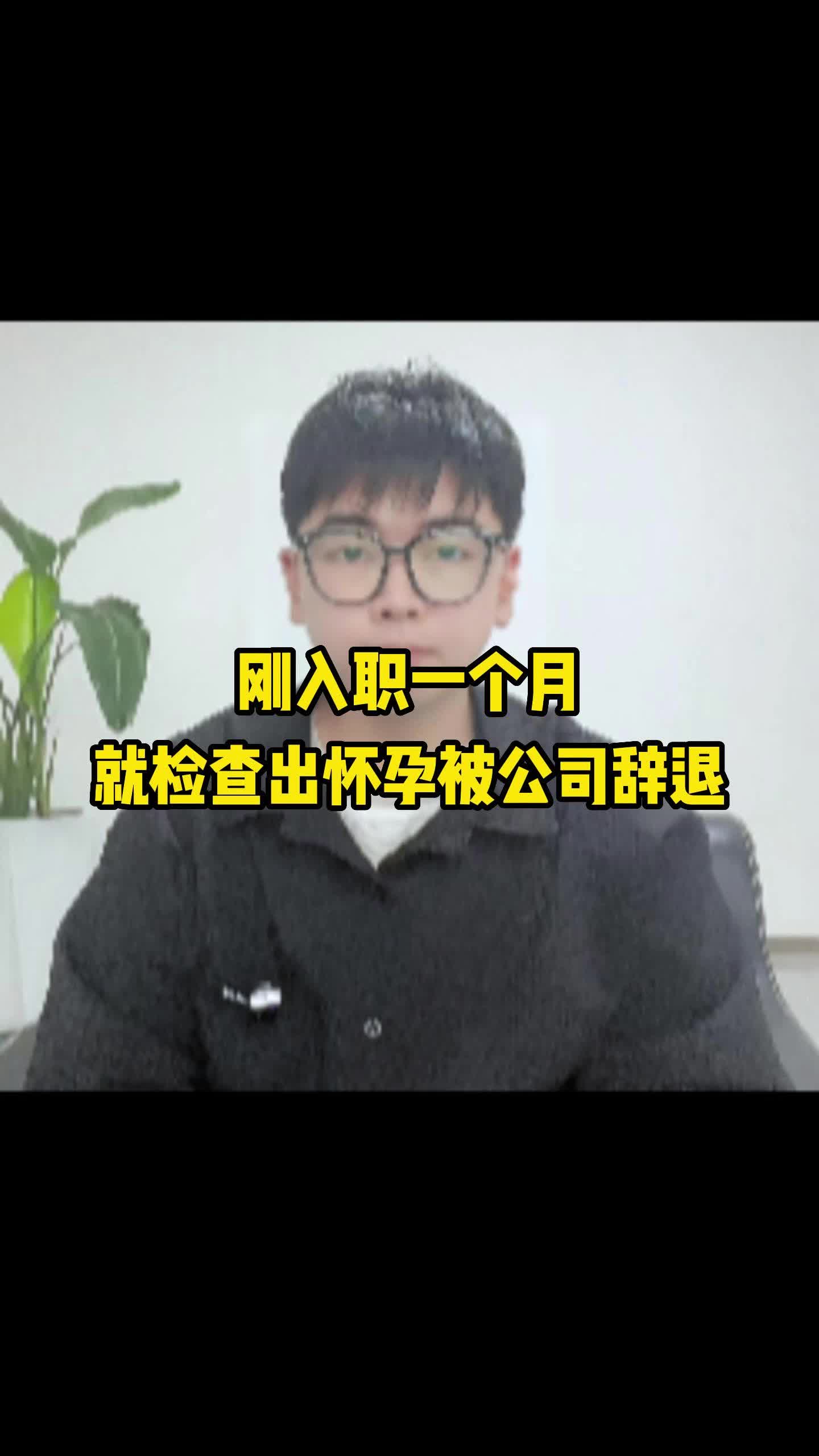 刚入职就检查出怀孕被公司辞退,是你你怎么办哔哩哔哩bilibili