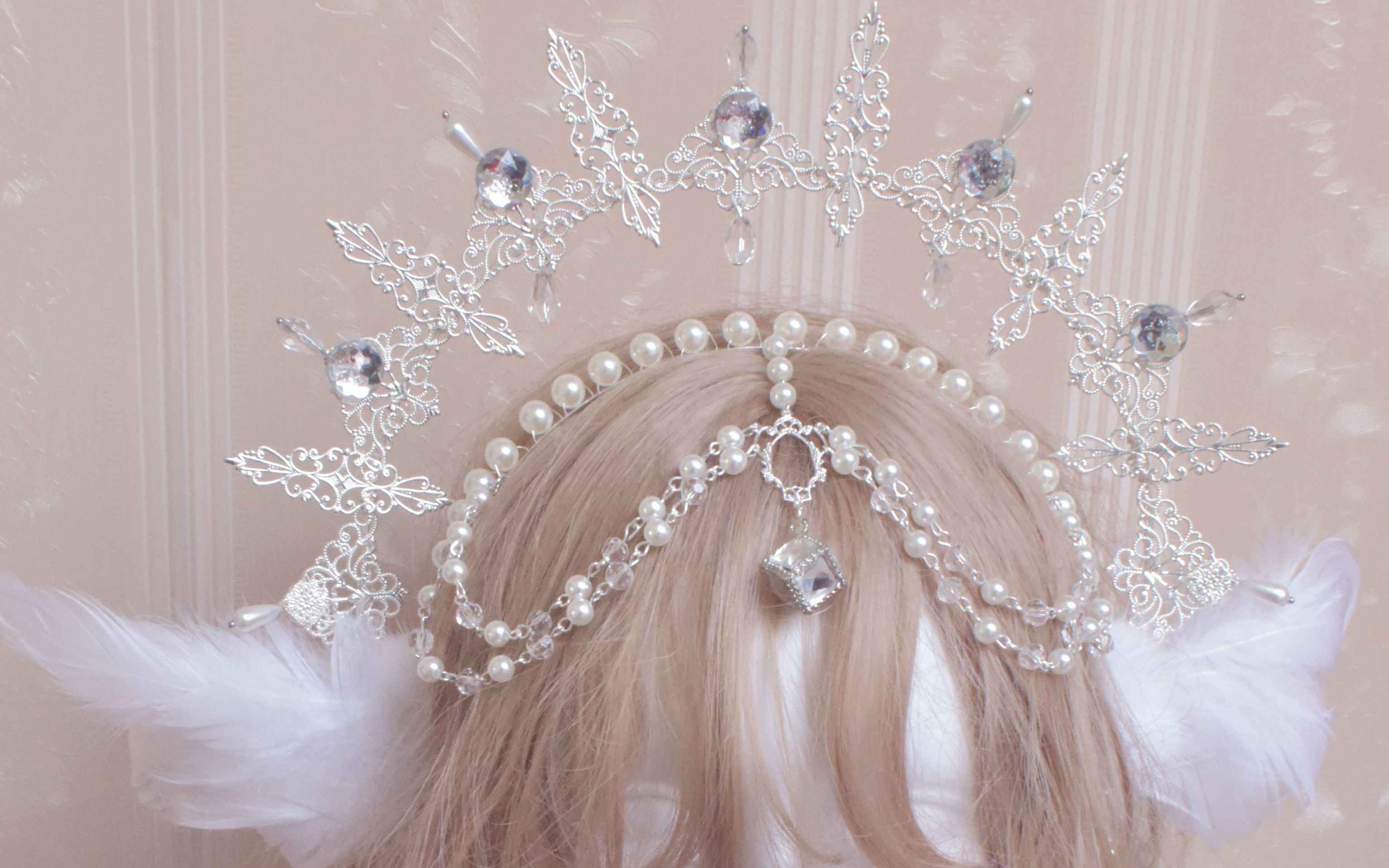 活动作品一个圣母光环材料包教程