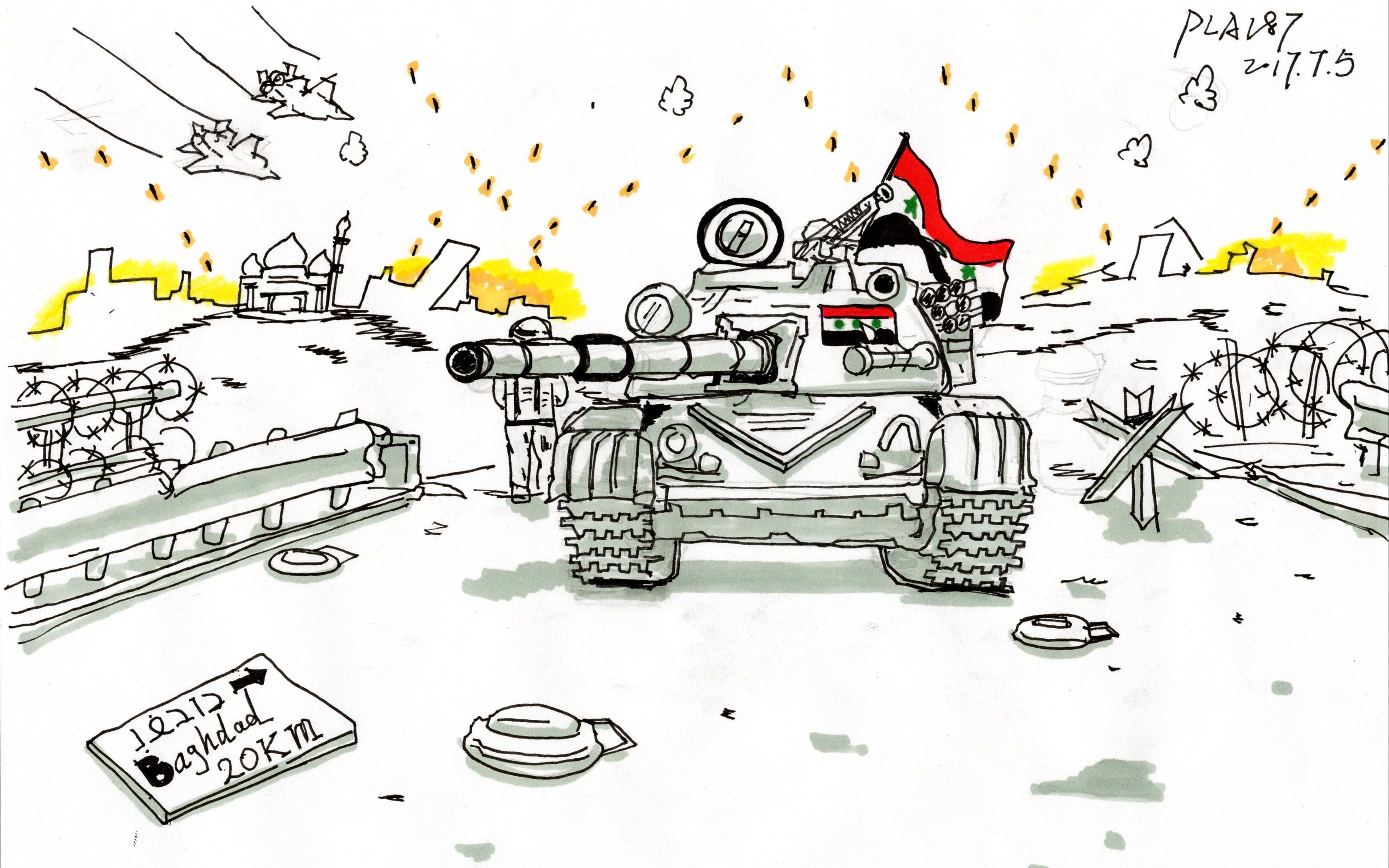 【1080p60】"东挡西杀南征北战"——t72a主战坦克