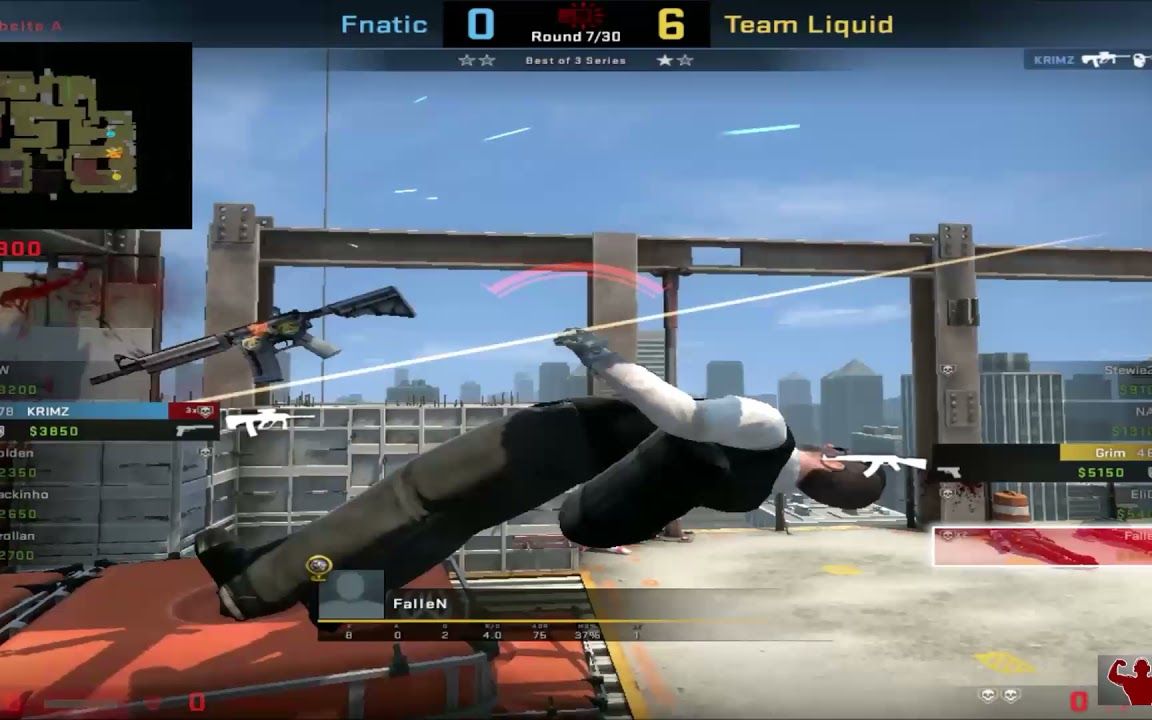 [图]【CSGO】POV Liquid Fallen 22-10 vs Fnatic vertigo @ESL Pro League Season 13