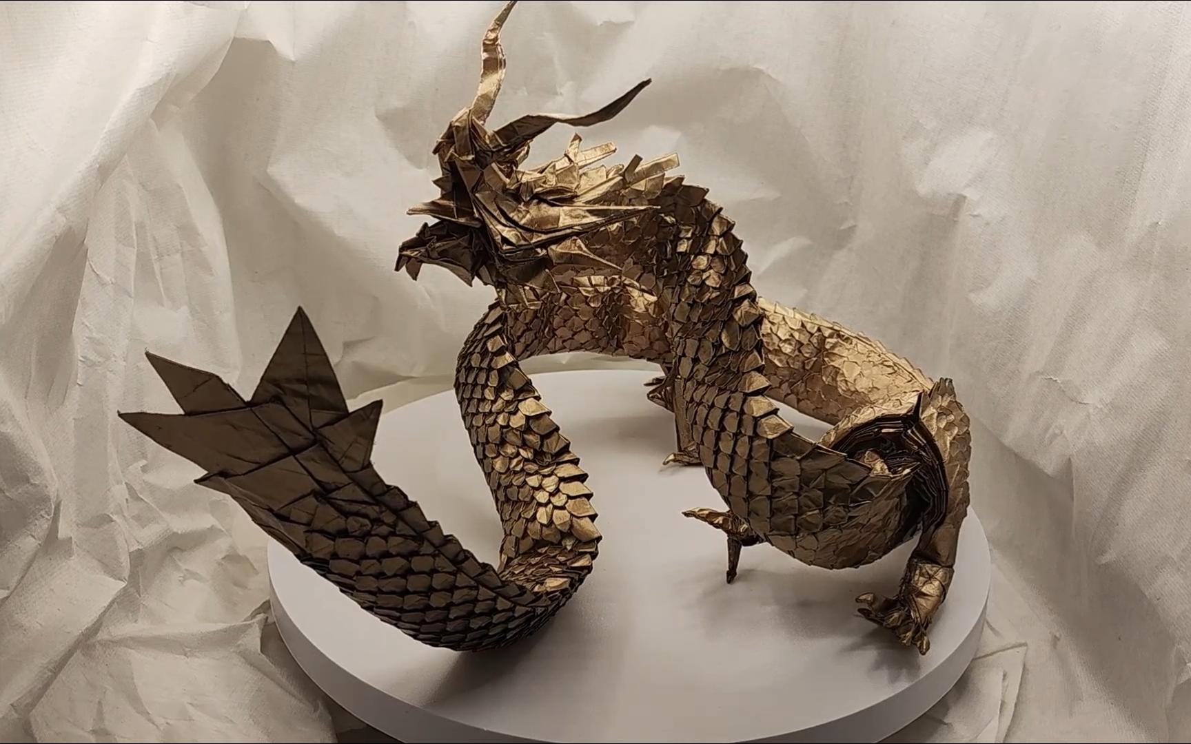【折纸展示】龙神3